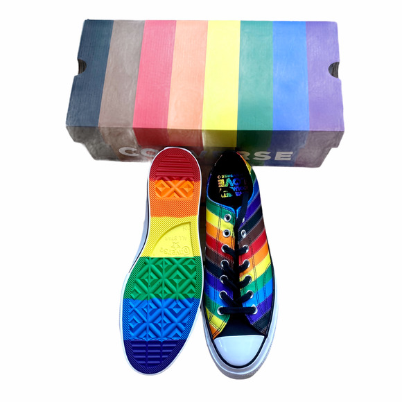 Chuck Taylor All Star 70 Low PRIDE Sneakers - Picture 4 of 5